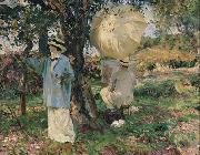 John Singer Sargent The Sketchers oil painting on canvas